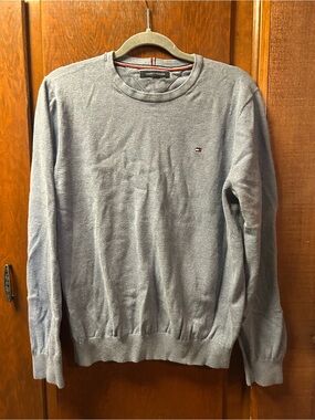 Tommy Hilfiger Light Blue Crewneck Women's Sweater
